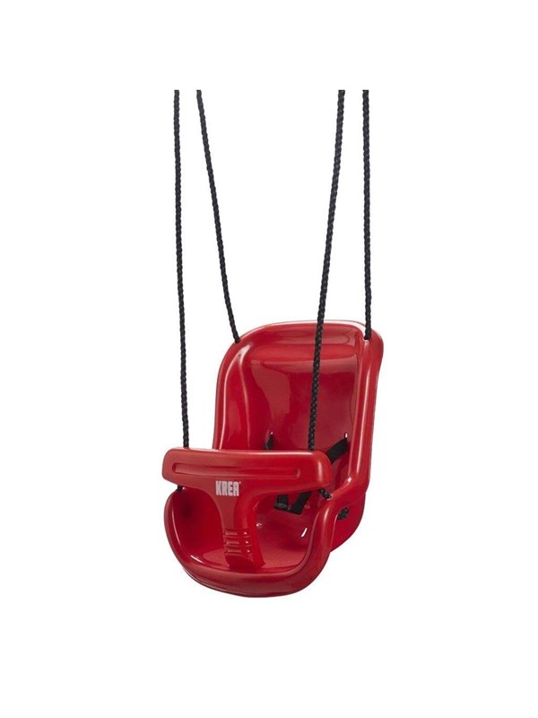 Krea Swing w/High Back In Plastic Red