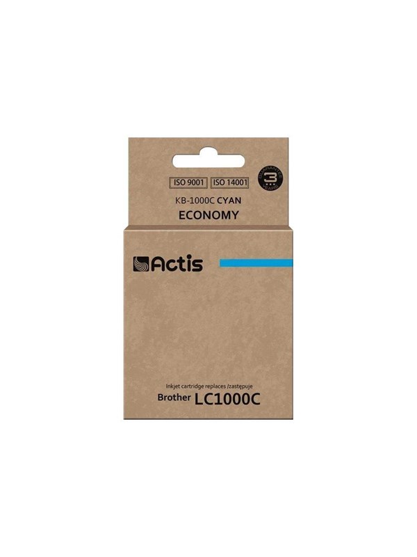 Actis standard KB-1000C - cyan - ink cartridge (alternative for: Brother LC1000C Brother LC970C)