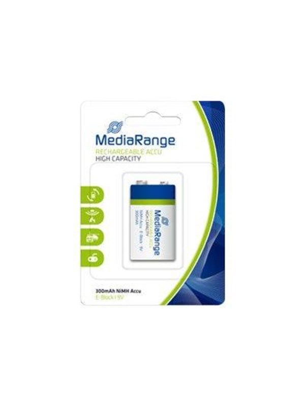 MediaRange MRBAT124 battery x 6HR61 - NiMH