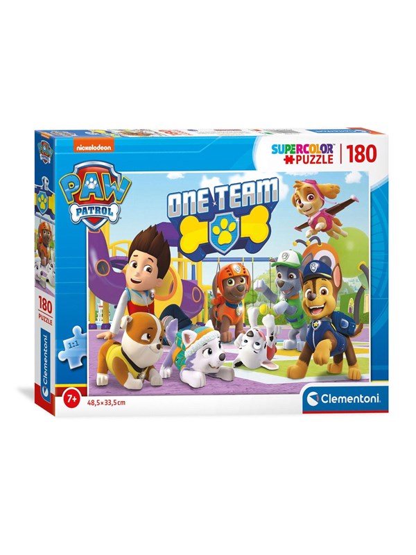 Clementoni Puzzle PAW Patrol 180pcs. Golv