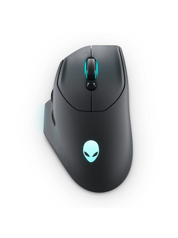 Dell Alienware Wireless Gaming Mouse AW620M - Mouse - Optic - 7 knappar - Svart