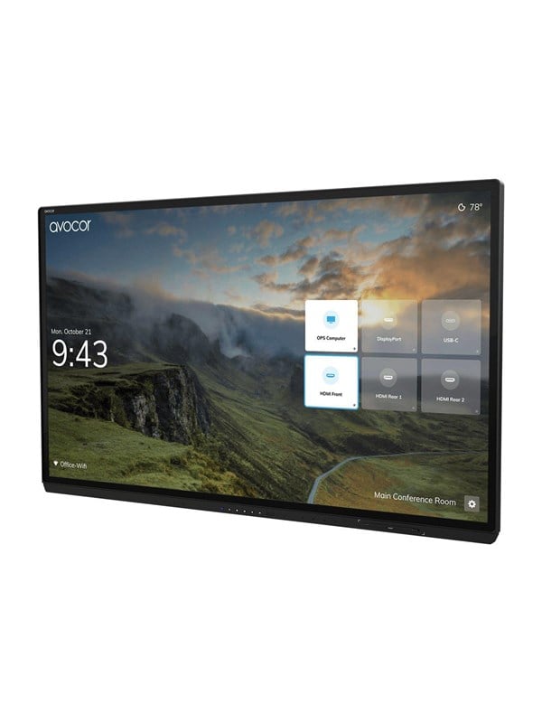 Avocor AVG-7560 G Series - 75" LED-backlit LCD display - 4K - for interactive communication