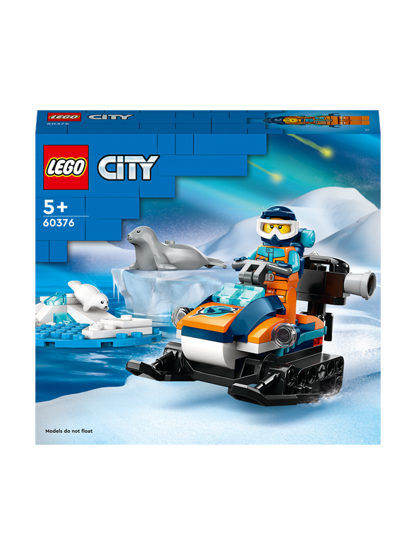Lego City 60376 Polarutforskare Och Snöskoter