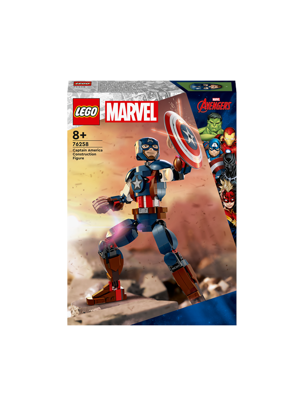 Lego 76258 Captain America Byggfigur