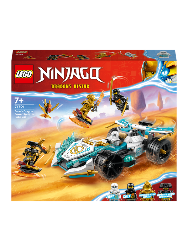 Lego Ninjago 71791 Zanes Spinjitzuracerbil Med Drakkraft