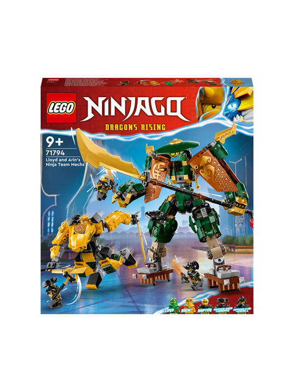 Lego Ninjago 71794 Lloyds Och Arins Ninjarobotar