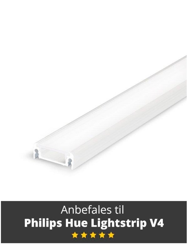 Light Solutions Aluminum Profile Model S For Philips Hue And Lifx White 1m