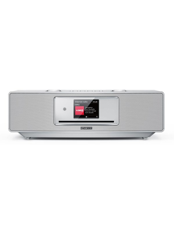 Kenwood CR-ST700SCD-S minianlæg med DAB+/Internetr - DAB/DAB+/AM/FM - Silver