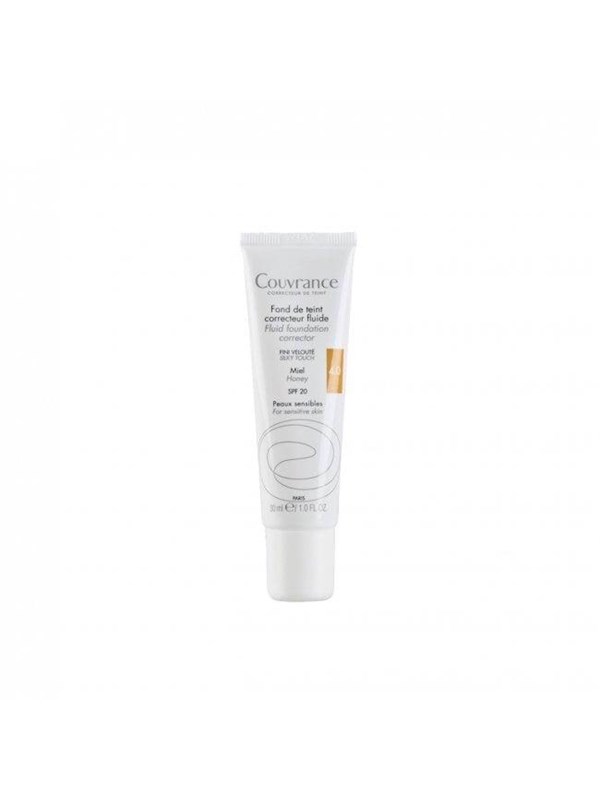 Avène Couvrance Fluid Foundation Corrector SPF20 4.0 Honey 30 ml