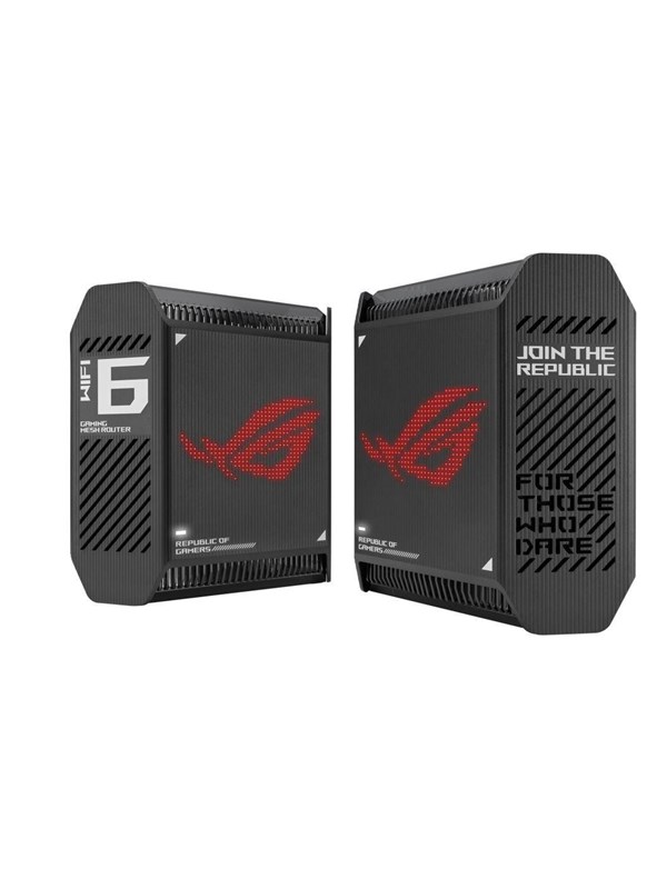 Asus Rog Capture Gt6 Ax10000 Aimesh 2 Pack Black Mesh Router Wi Fi 6