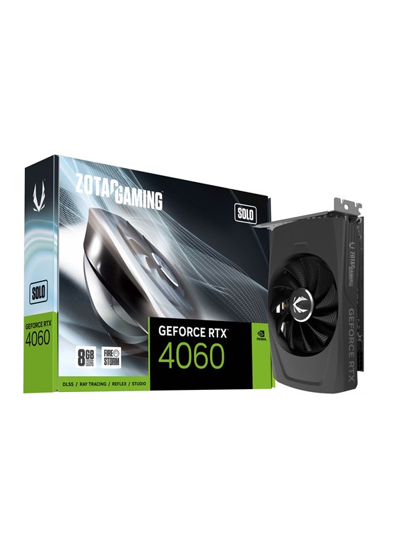 Zotac Geforce Rtx 4060 Solo 8gb Gddr6 Ram Grafikkort
