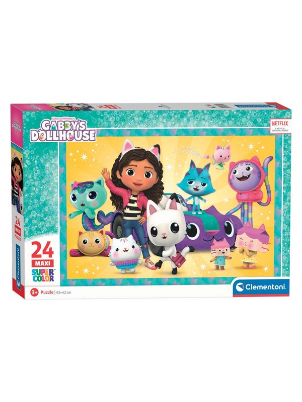 Clementoni Maxi Gabby's Dollhouse Pussel Golv