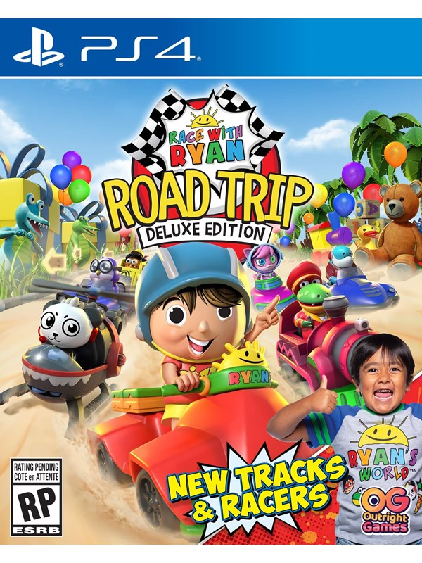 Race With Ryan: Road Trip Deluxe Edition Sony Playstation 4 Racing