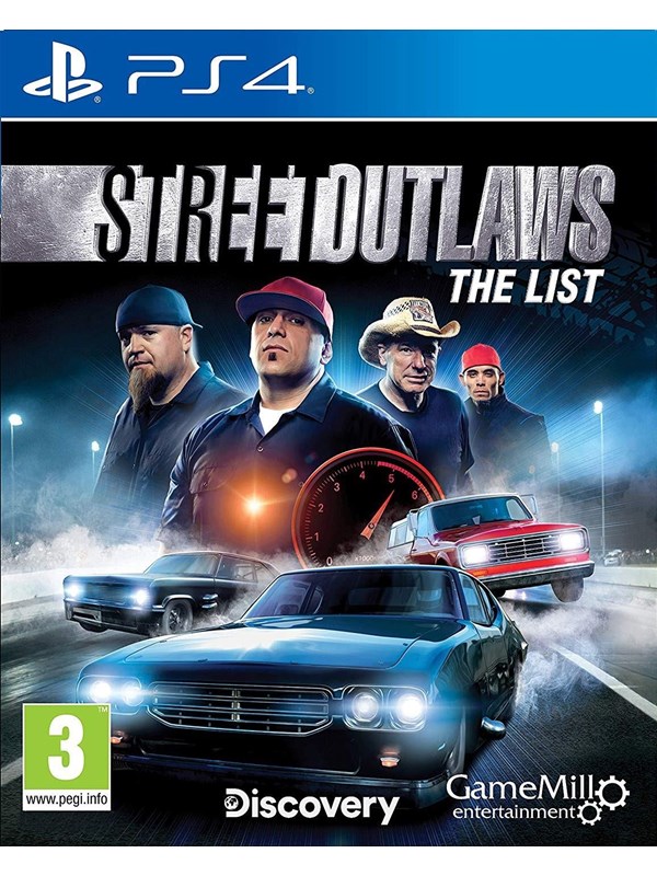 Street Outlaws: The List Sony Playstation 4 Racing