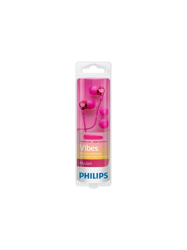 Philips Myjam Vibes She3705pk Earphones With Mic