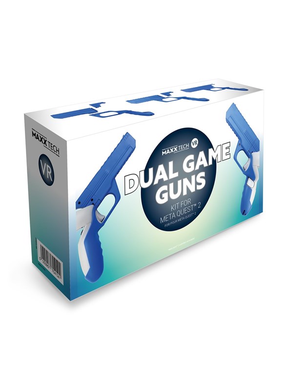 MAXX TECH VR Dual Gun Game Kit (Meta Quest 2)