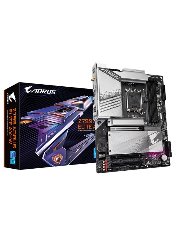Gigabyte Z790 Aorus Elite Ax White Moderkort Intel Z790 Intel Lga1700 Socket Ddr5 Ram Atx