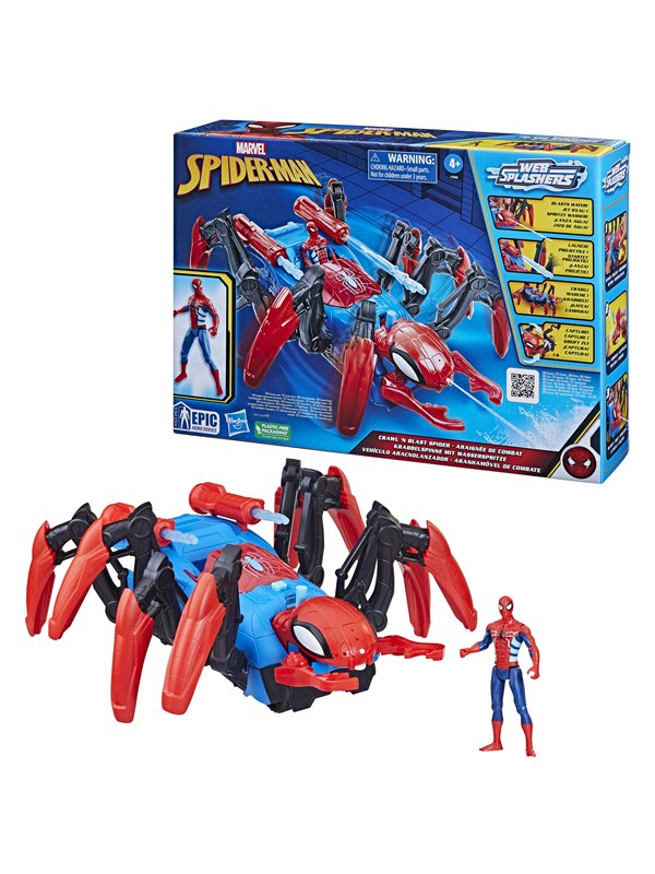 Marvel Spider-Man Crawl 'N Blast Spider-leksak