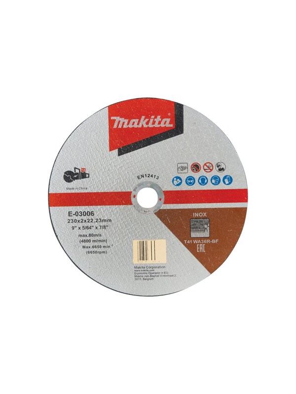 Makita Cutting Disc - for Stainless Steel