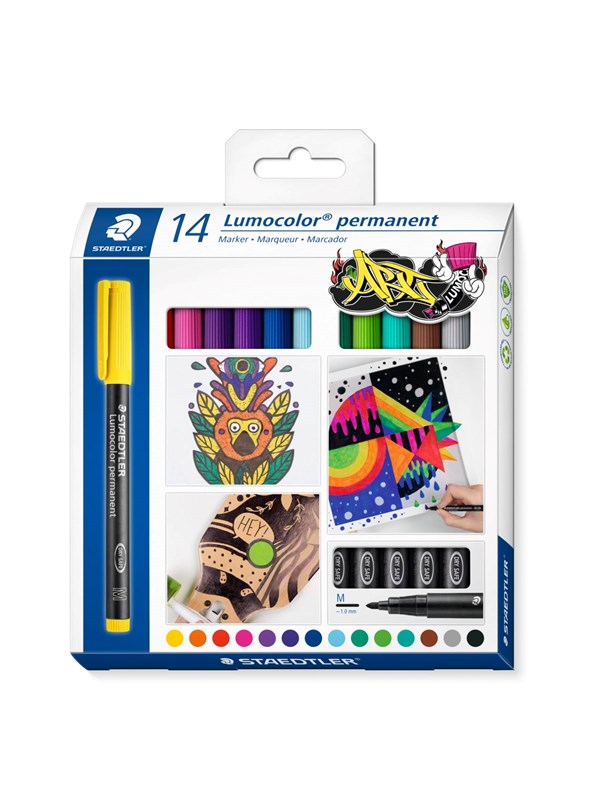 Staedtler Universal pen Lumocolor M per 14pcs