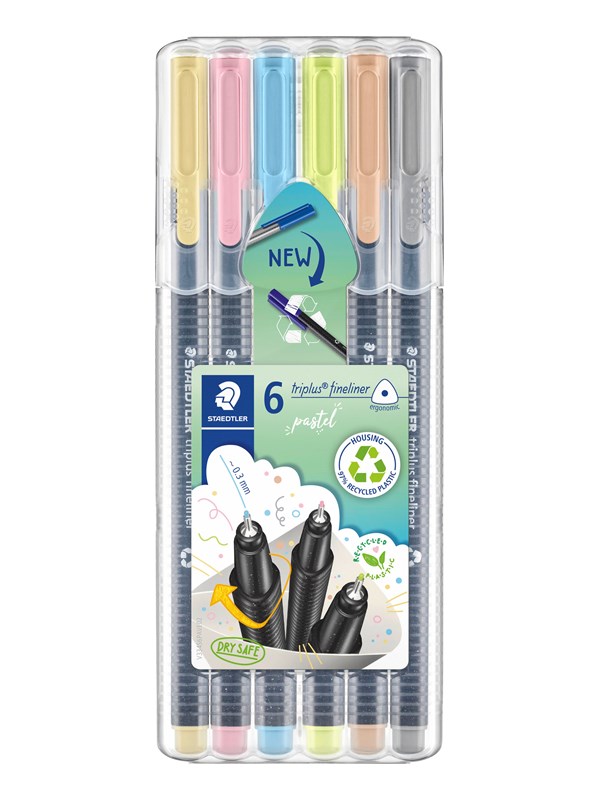 Staedtler Fineliner triplus 0.3mm 6pcs box