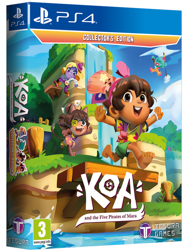 Produktfoto för Koa and the Five Pirates of Mara (Collector's Edition) - Sony PlayStation 4 - Action / äventyr