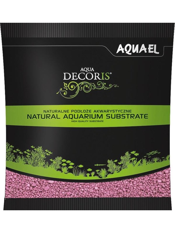 AQUAEL Aqua Decoris Substrat för Akvarium Rosa 1kg