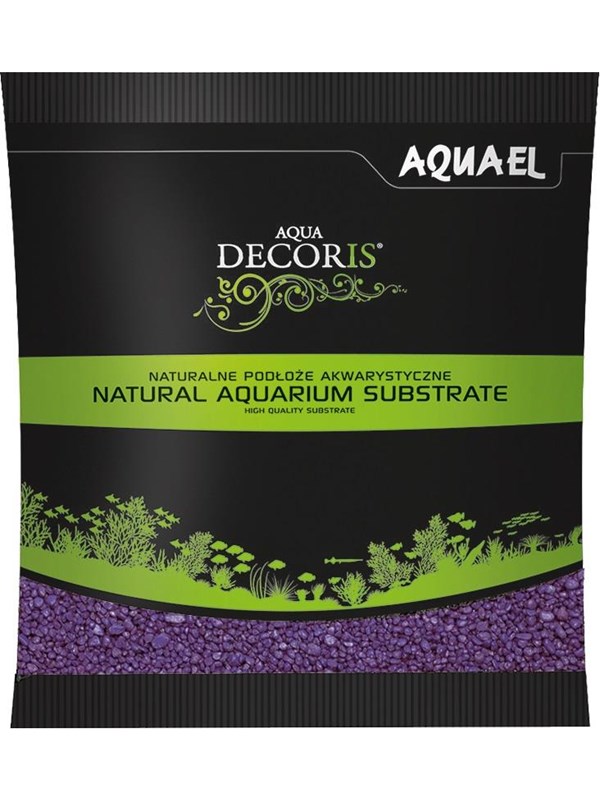AQUAEL Aqua Decoris Substrat för Akvarium Lila 1kg