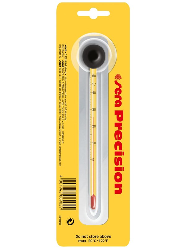 SERA Precision Glass Aquarium & Terrarium Thermometer