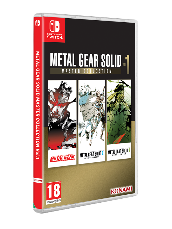 Produktfoto för Metal Gear Solid: Master Collection Vol. 1 - Nintendo Switch - Action / äventyr