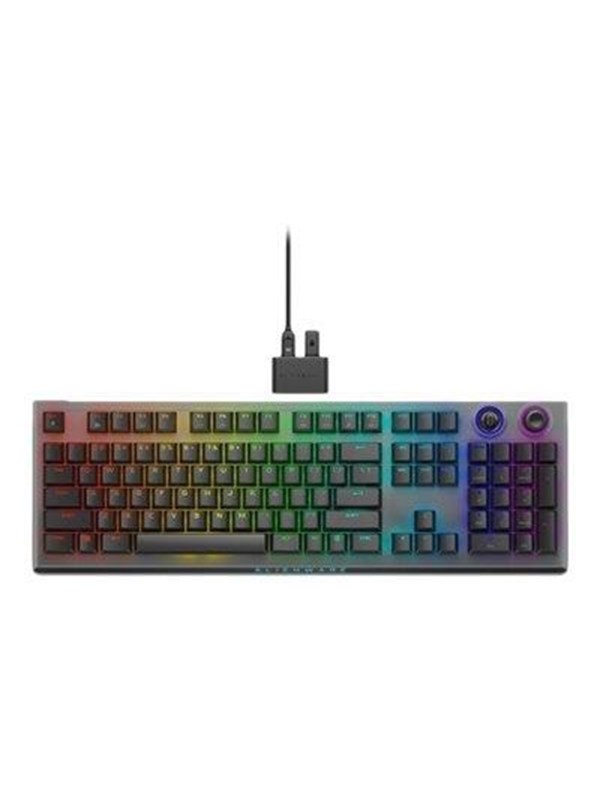 Dell Alienware Tri Mode Aw920k Gaming Tangentbord Amerikansk Engelska Svart