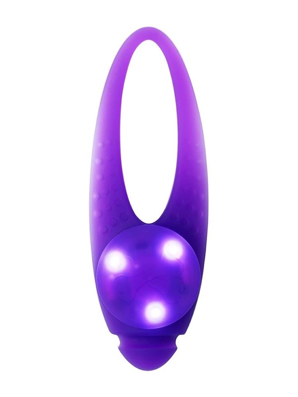 Dogman LED Silikonblinkande Lila