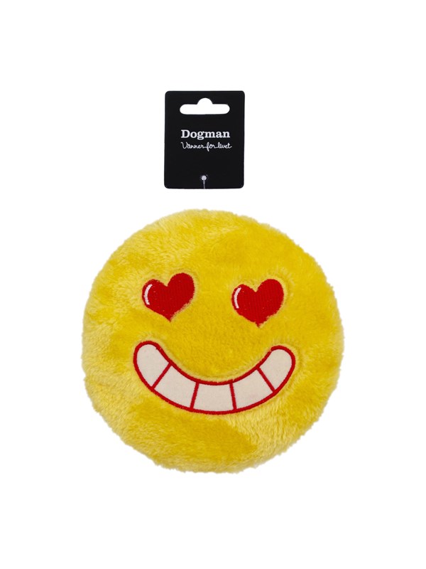 Dogman Leksaker Lovingface gul 17cm