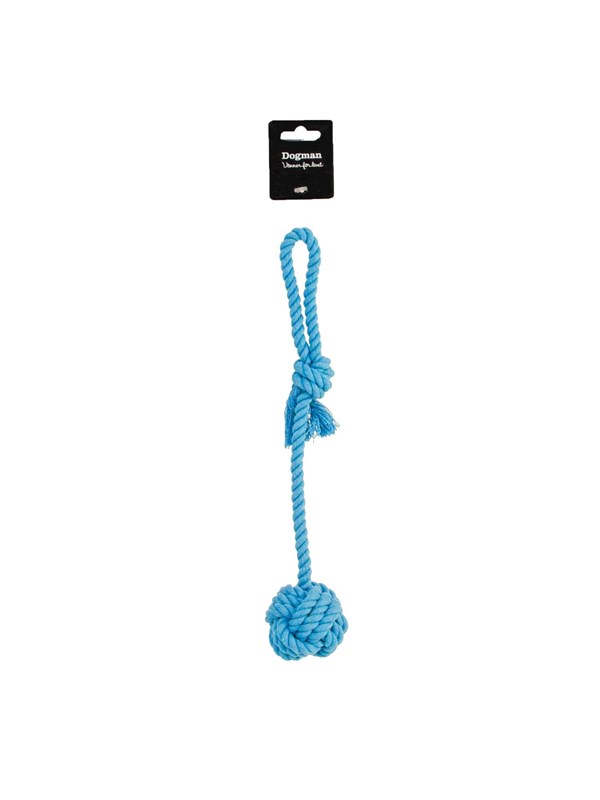 Dogman Leksak Boll/Rep Turkos 6/35cm
