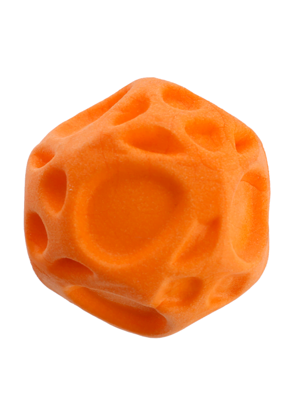 Dogman Hundleksak Ojämn TPR Skumboll Ellis Orange 7cm