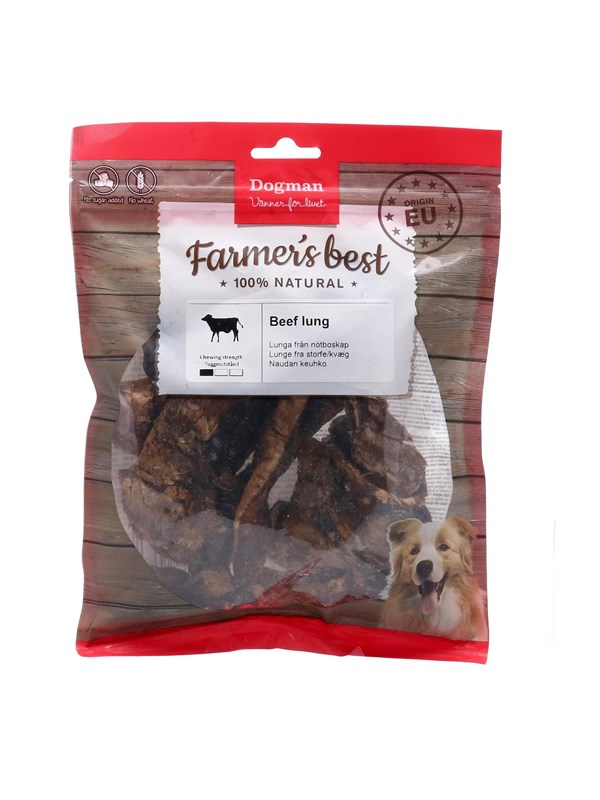 Dogman Beef lung 120g