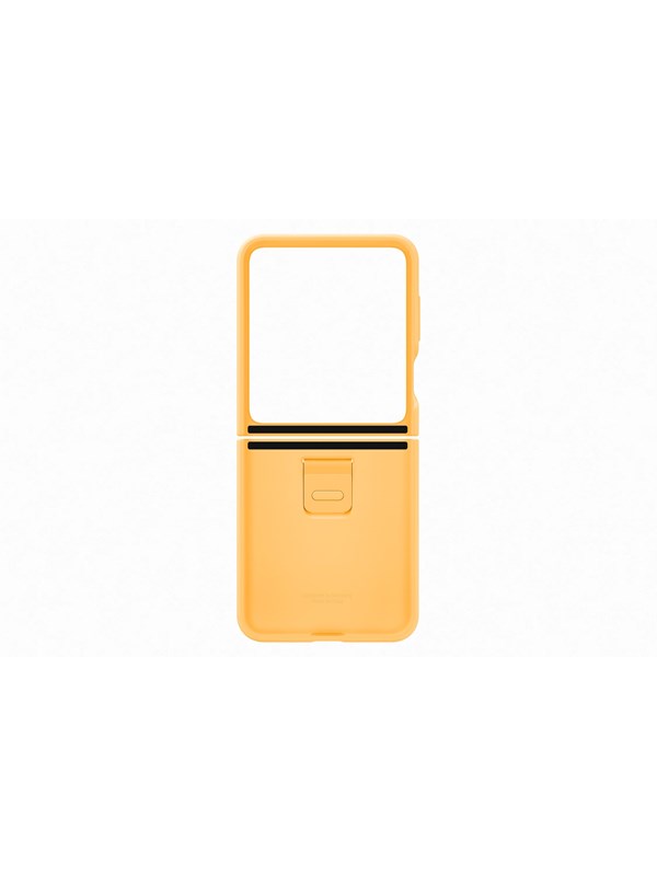 Samsung Galaxy Z Flip5 Silicone Case With Ring Apricot