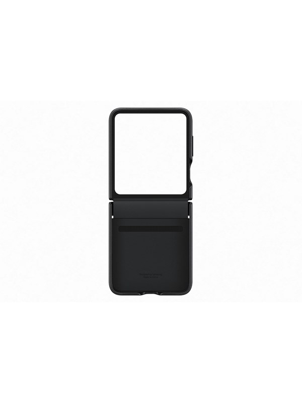 Samsung Galaxy Z Flip5 Flap Eco Leather Case Black