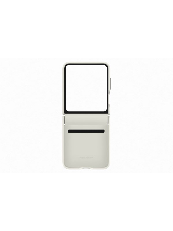 Samsung Galaxy Z Flip5 Flap Eco Leather Case Cream