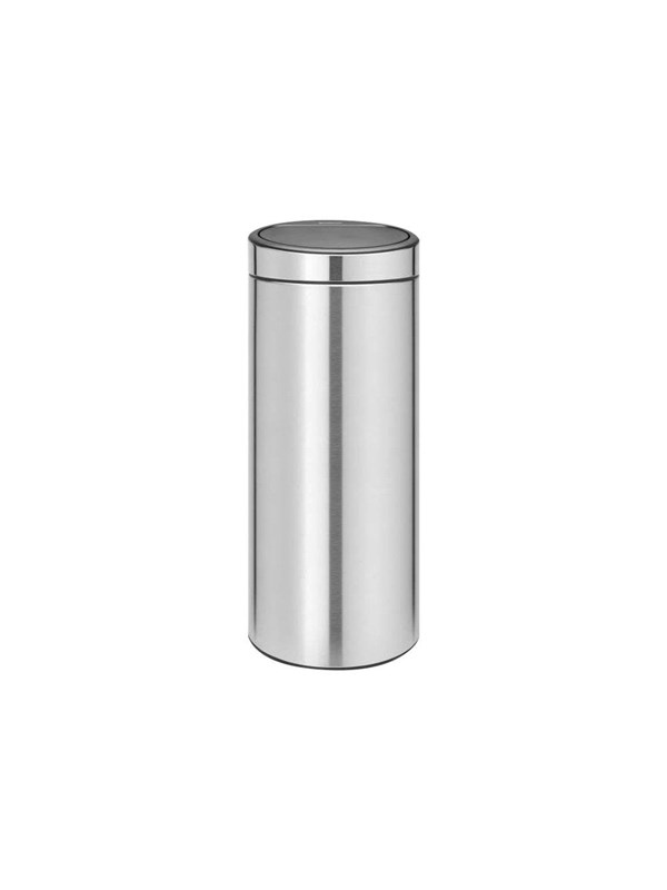 brabantia Touch Bin New - rubbish bin - 30 L - matt steel