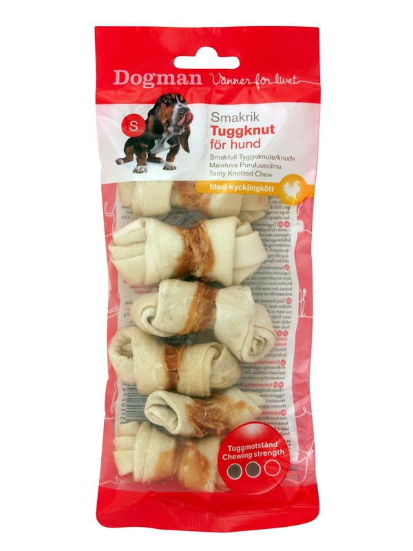 Dogman Tuggknut med kyckling 6-p 6cm