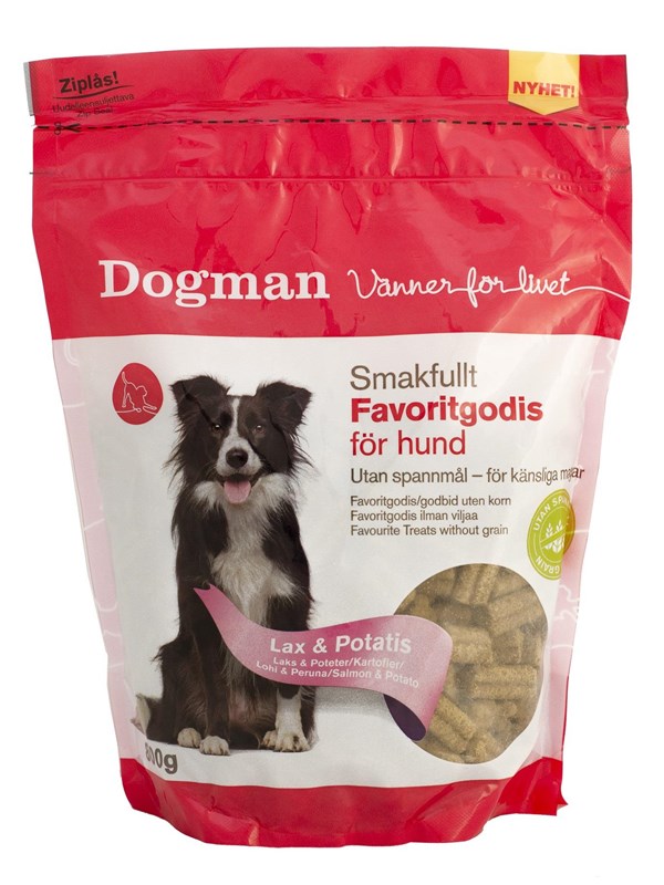 Dogman Hundgodis Favoritgodis lax och potatis 800g