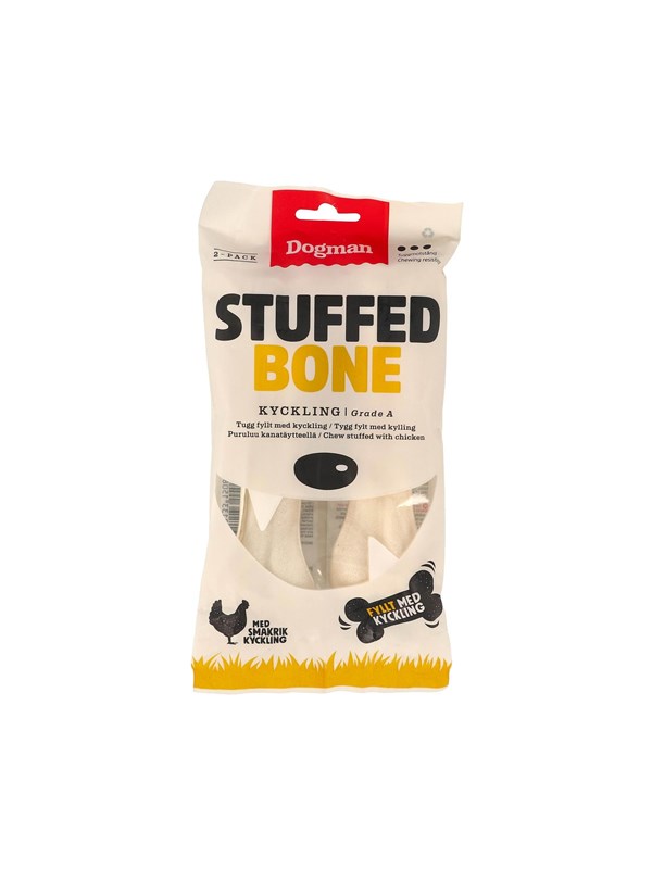 Dogman Chicken stuffed bone 2-p M