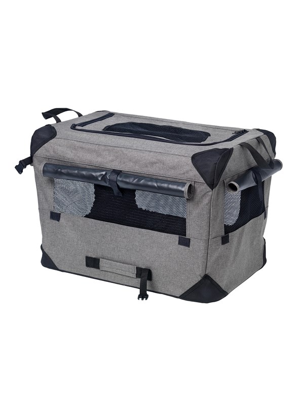 Dogman Milou Canvas Crate Grey XXL 91.5x63.5x63.5cm