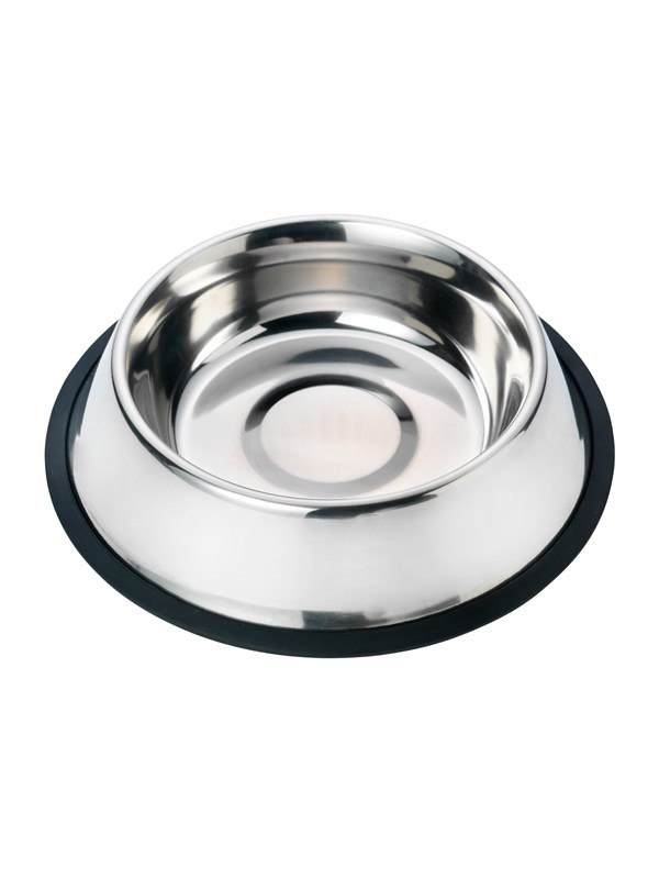 Dogman Rostfri Stålskål med Halkfri Ring 1800ml