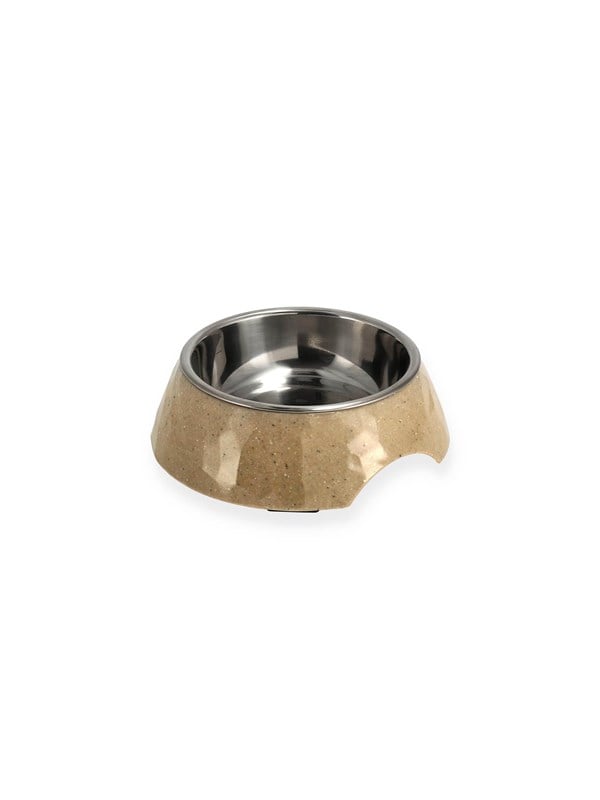 Dogman Matskål Stone beige S