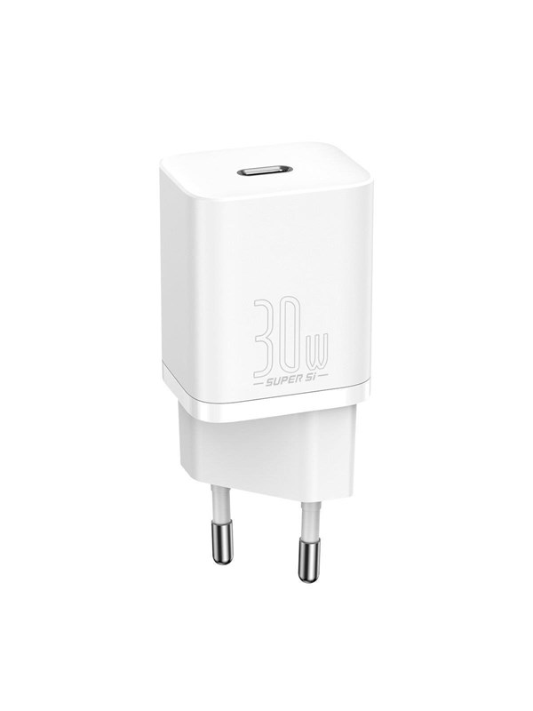 Baseus Quick Charger Super Si 1C 30W (white)