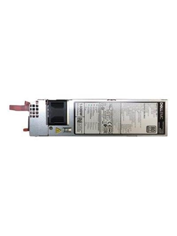 Dell Single (1+0) - power supply - hot-plug - 1400 Watt Strömförsörjning - 1400 Watt - ATX - 80 Plus