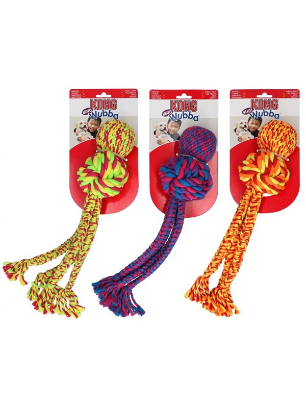 KONG Kong Wubba Weaves w Rope L