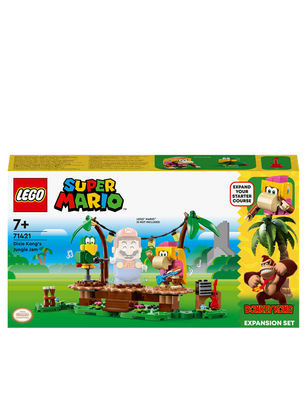 Lego Super Mario 71421 Dixie Kongs Djungeljam Expansionsset
